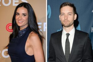 Demi Moore e Tobey Maguire (Foto: Reprodução)